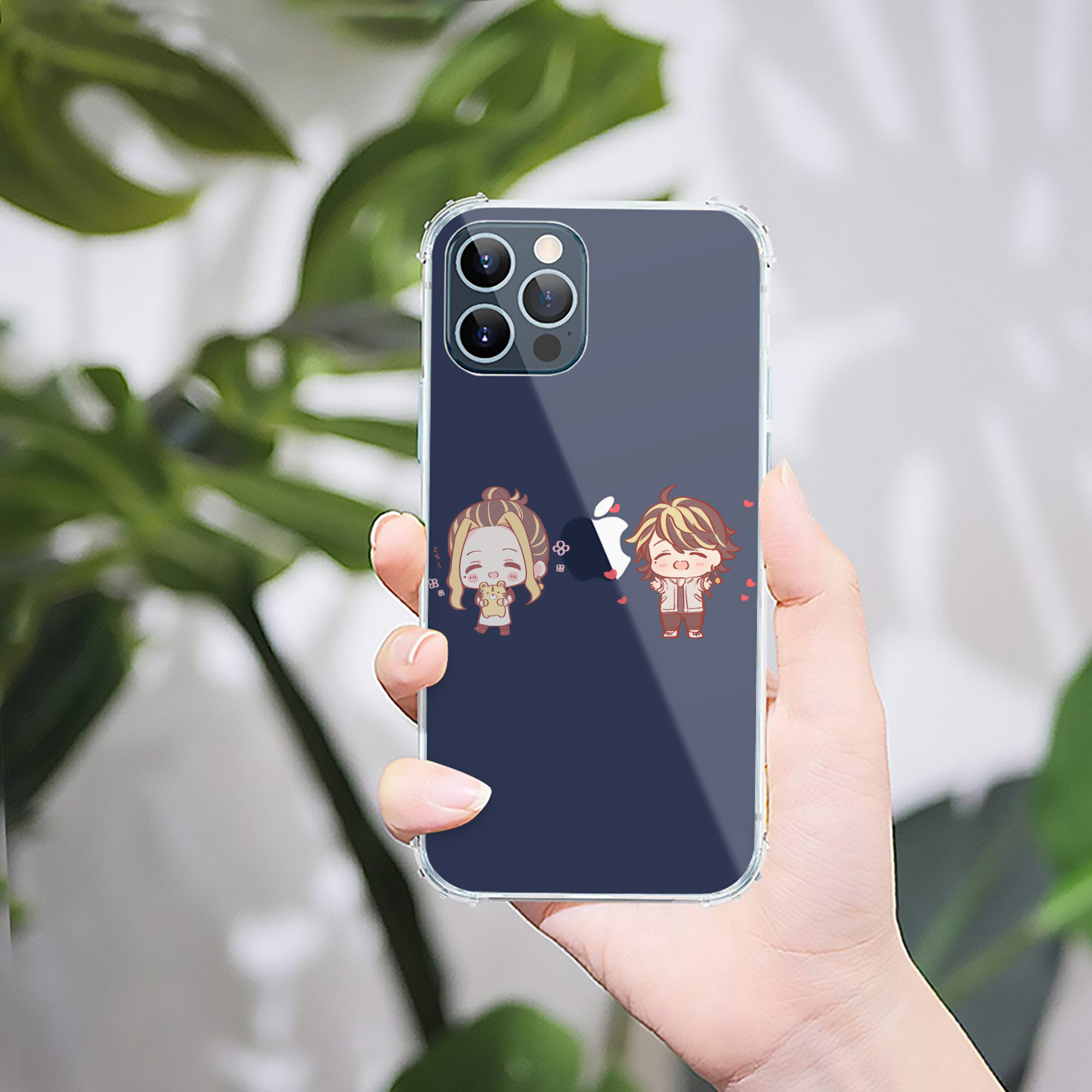 （画像用） 東京リベンジャーズ Tokyo Revengers 【iPhone 12シリーズ対応】透明スマホケース（クリアソフトケース）